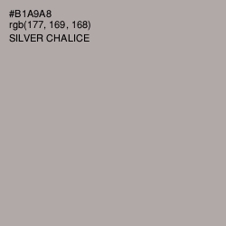 #B1A9A8 - Silver Chalice Color Image